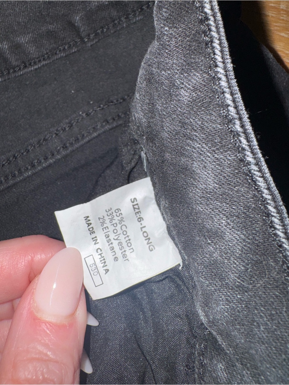 Black High-Rise Straight Leg Jeans - Women - Picture 3 of 5